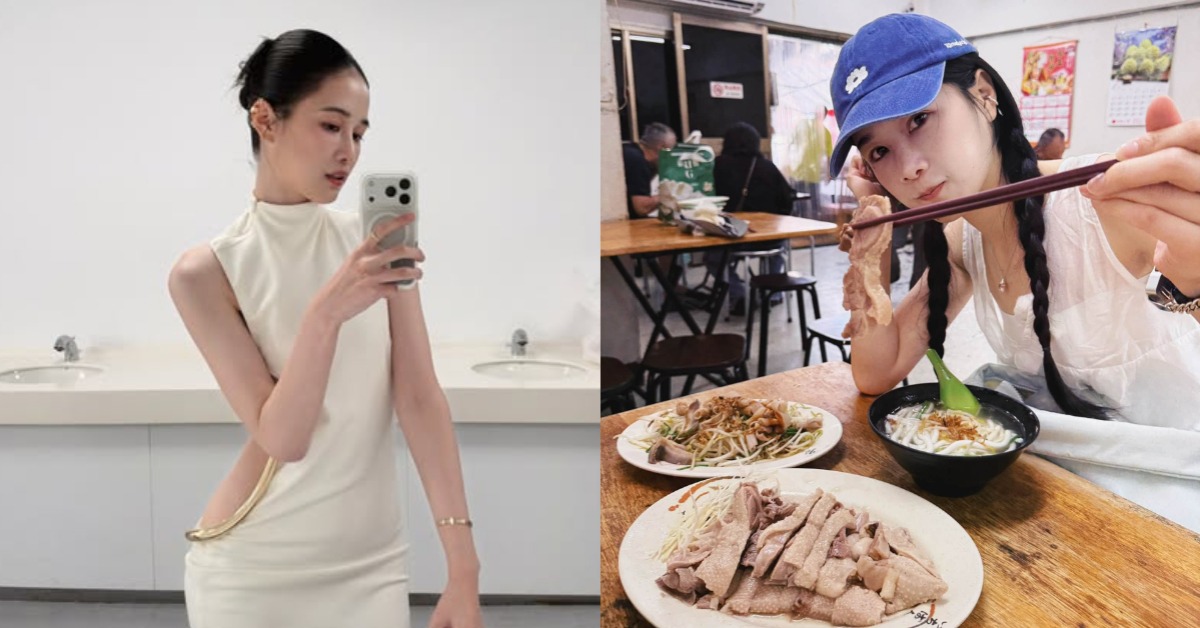 千千怎麼都吃不胖？瘦身秘訣分享！金鐘獎裸背水蛇腰美到網友驚呆，圖片來源：IG@千千