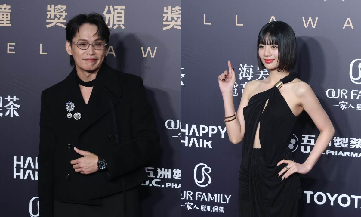 黃鐙輝大讚木木主持得比他好
圖片來源：東森娛樂