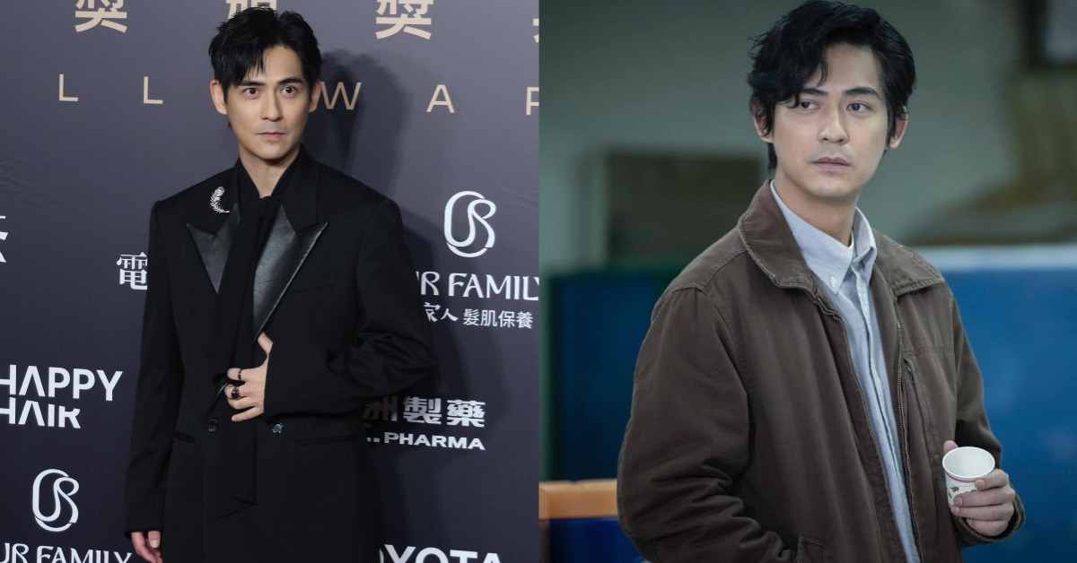 金鐘61/仔仔周渝民紅毯第一帥！為《與惡2》角色等一年親揭原因，圖片來源：東森娛樂、FB@仔仔