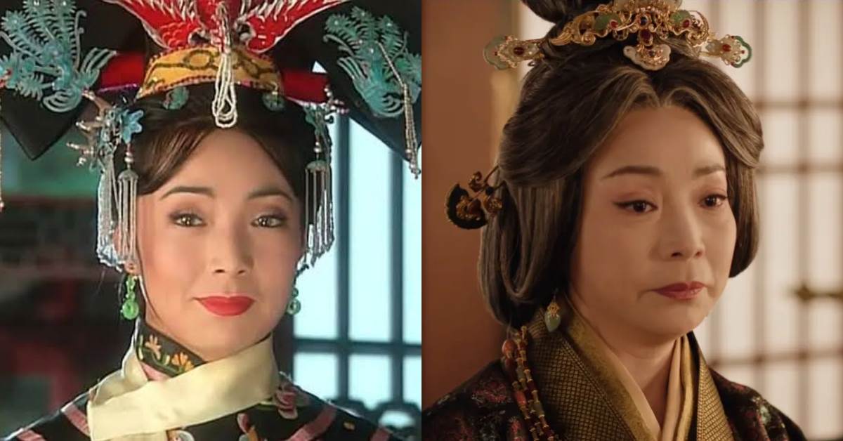 古裝劇宇宙竟相通！《還珠格格》皇后戴春榮，《嫁金釵》升格演太后｜<a href='/search/tags/造咖追劇/' target='_blank'>造咖追劇</a>。圖片來源：《還珠格格》、《嫁金釵》劇照