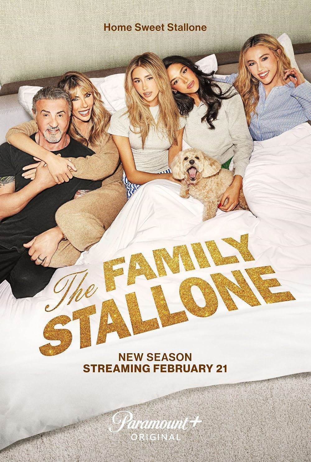 史特龍全家在Paramount+推出實境秀節目《史特龍一家》（The Family Stallone）。圖片來源：IG@paramountplus