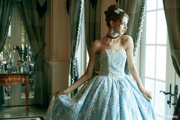 Kuraudia Disney Princess Wedding Dress