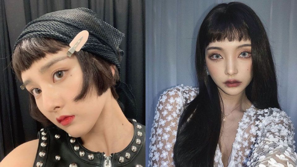 宋祖兒眉上瀏海髮型