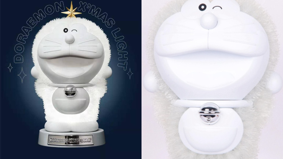 Macott Station最新推出的「哆啦A夢發光聖誕樹」