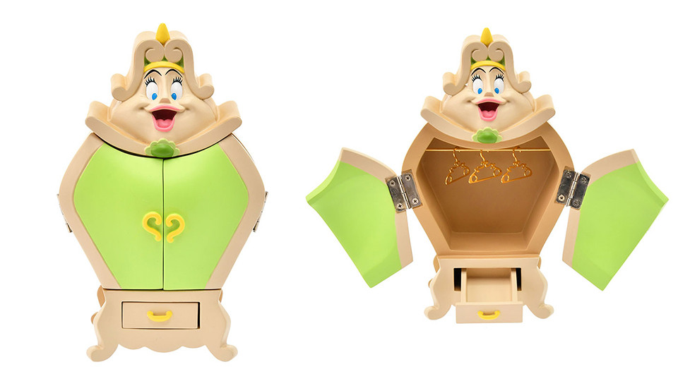 迪士尼美女與野獸系列「鑰匙圈」2,200日元～2,750日元（約NT$615～NT$770）