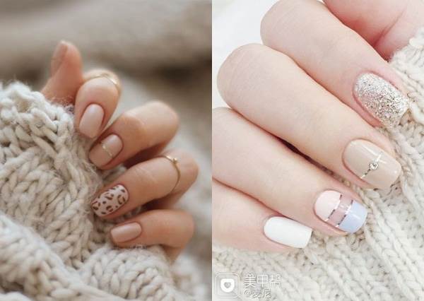 戴著口罩也能很時尚！「口罩配色指甲彩繪」走在時尚尖端，粉嫩豹紋色讓人少女心爆發♥